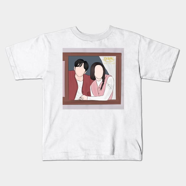 King The Land Korean Drama Kids T-Shirt by ArtRaft Pro